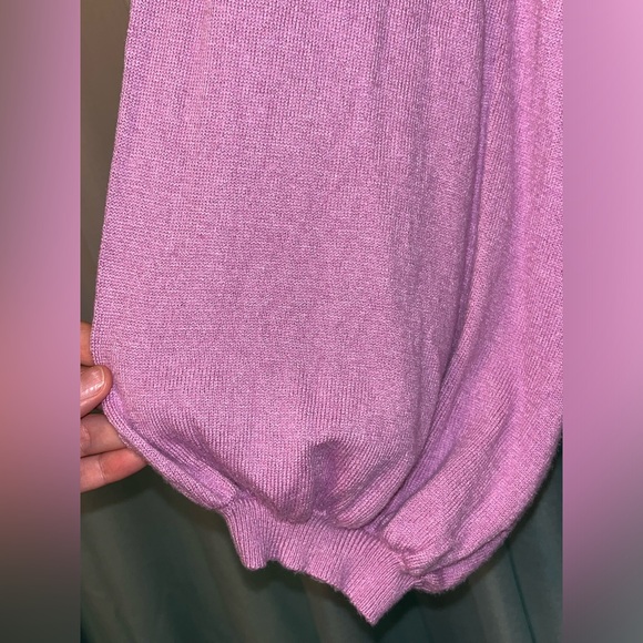 Ava & Viv Bubble Sleeve Sweater - Picture 2 of 3